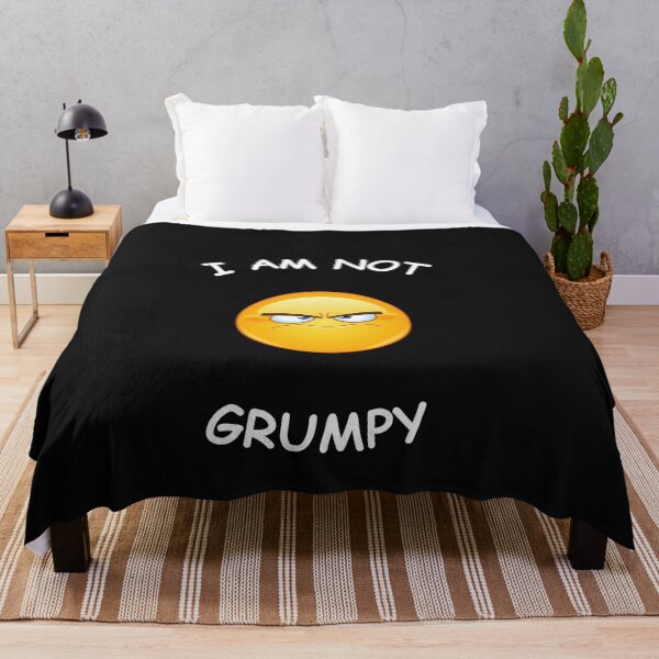 Item preview, Not Grumpy designed and sold by CozyDots.