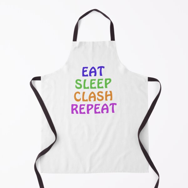 Item preview, Eat Sleep Clash Repeat Funny Gift designed and sold by Wanc Designs.