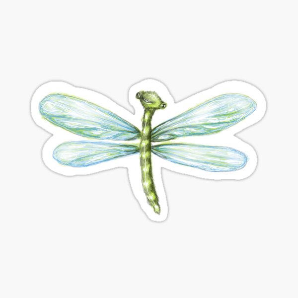 Cute Dragonfly Sticker