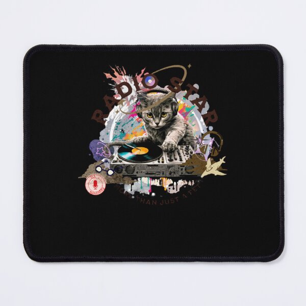 Item preview, Cat radio star DJ proved animal designed and sold by SolaineHenrich.
