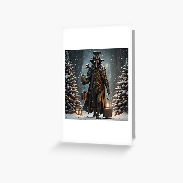 Item preview, Plague Doctor Christmas 1 designed and sold by sage-and-se7en.