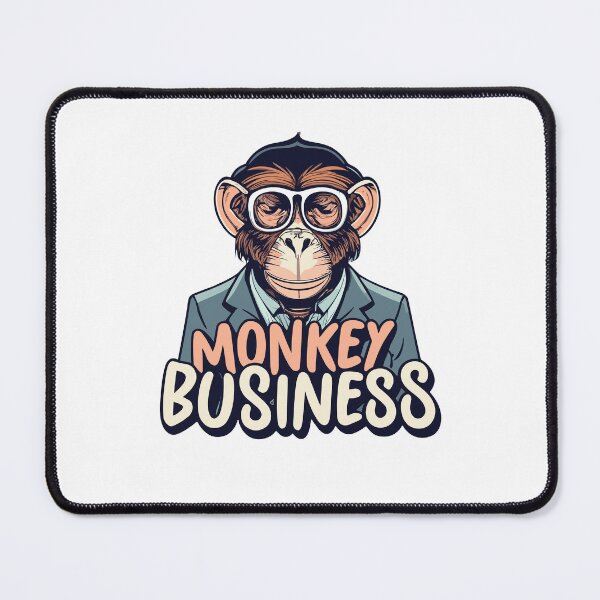 Item preview, Monkey Business Funny designed and sold by SimpliText.