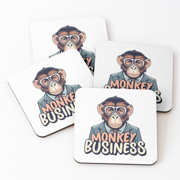 Item preview, Monkey Business Funny designed and sold by SimpliText.