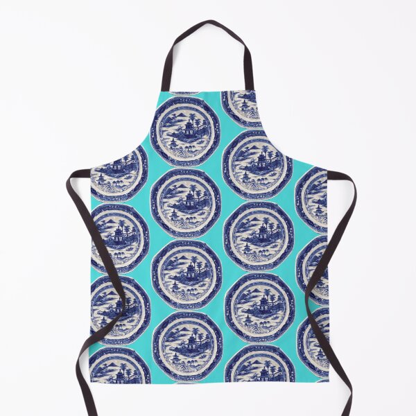 Item preview, Octagonal Willow Pattern Plate 2 designed and sold by ViscountBlip.