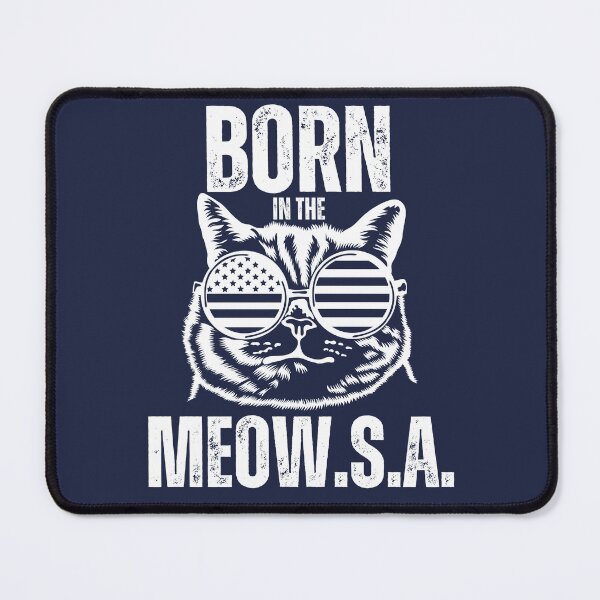 Item preview, Funny Patriotic American Cat designed and sold by McThingummy.