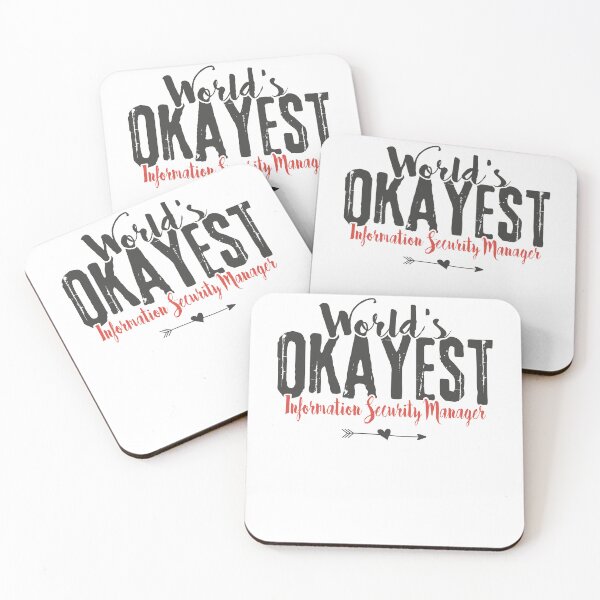 Item preview, Information Security Manager Funny Saying designed and sold by Graphic-hunt.