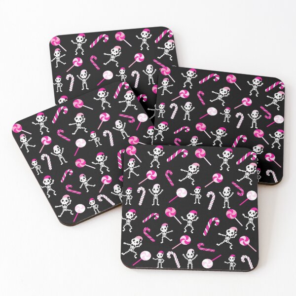 Item preview, Pastel Goth Santas Skeletons and Christmas Candies designed and sold by ApplesCinnamon.