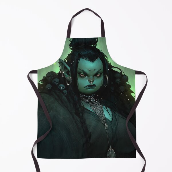 Item preview, Beautiful Angry Orc Queen designed and sold by bubblegoth.