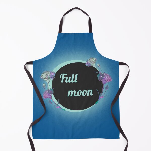 Item preview, Full moon and flowers designed and sold by ivorry.
