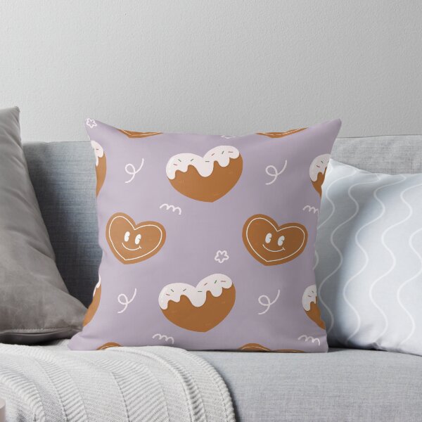 Item preview, Cute Christmas Cookie heart ginger bread pattern designed and sold by TNwandesignart.