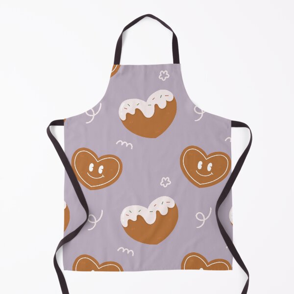 Item preview, Cute Christmas Cookie heart ginger bread pattern designed and sold by TNwandesignart.
