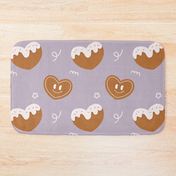 Item preview, Cute Christmas Cookie heart ginger bread pattern designed and sold by TNwandesignart.