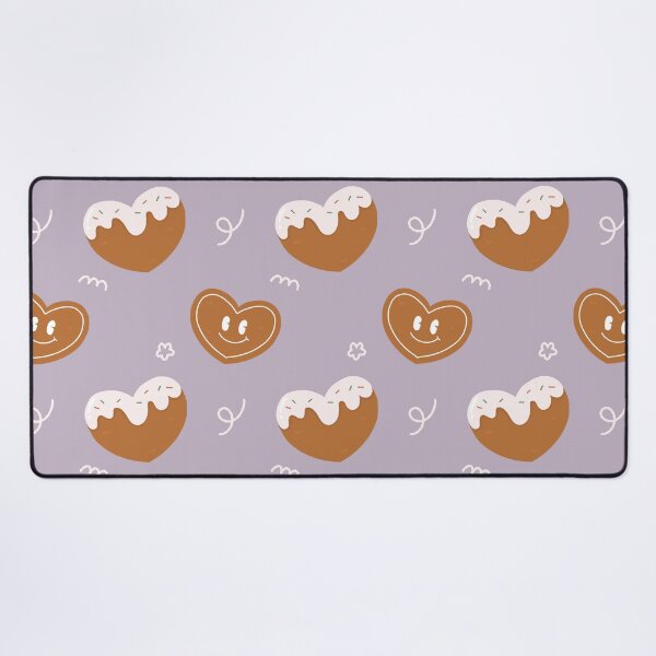 Item preview, Cute Christmas Cookie heart ginger bread pattern designed and sold by TNwandesignart.