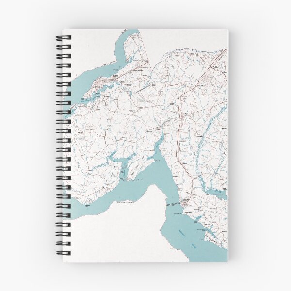 Item preview, Mapa antiguo del condado de Charles MD (1979) designed and sold by BravuraMedia.