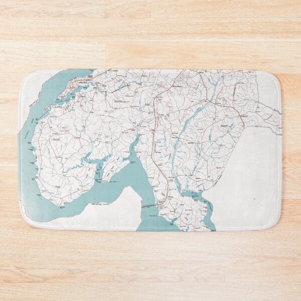 Item preview, Vintage Map of Charles County MD (1979) designed and sold by BravuraMedia.