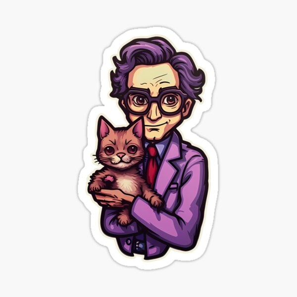 Artikel-Vorschau von Schrödinger und seine Katze, designt und verkauft von titanosdesign.