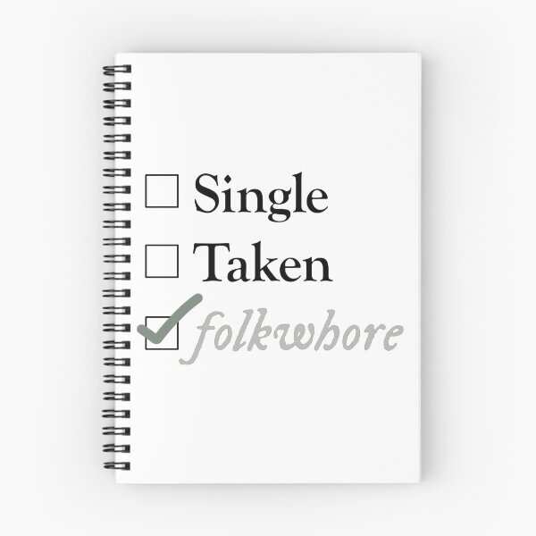 Item preview, Single Taken Folkwhore Checkbox designed and sold by iswiftyouwould.