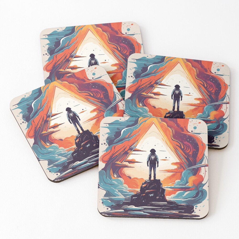 Item preview, Coasters (Set of 4) designed and sold by InkElemental.