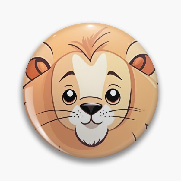 Item preview, Cute lion designed and sold by Kunika Singh.