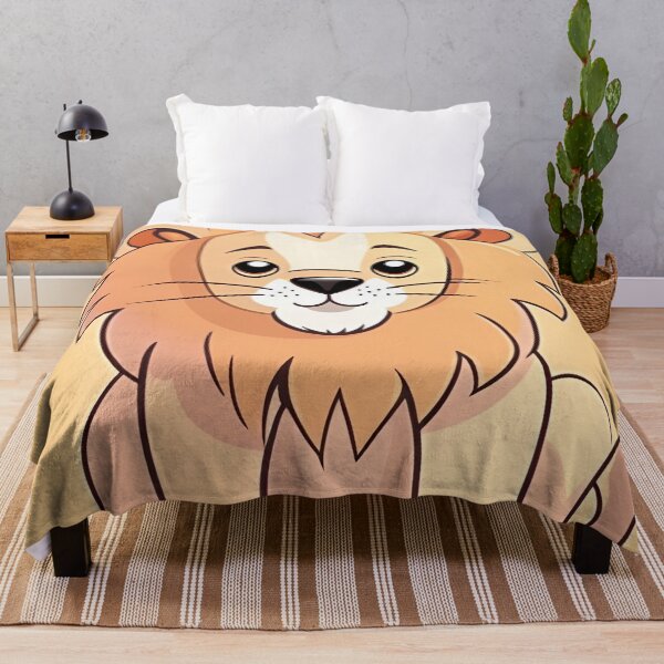 Item preview, Cute lion designed and sold by Kunika Singh.