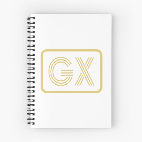 Item preview, GX Initials Gold Geometric Letters designed and sold by Jeallan Designs.