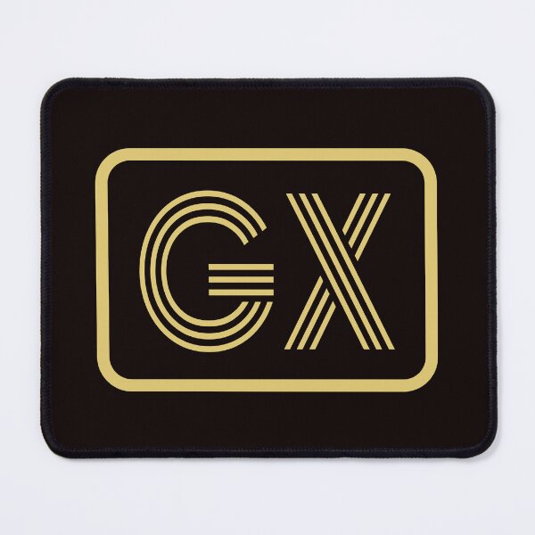 Item preview, GX Initials Gold Geometric Letters designed and sold by Jeallan Designs.