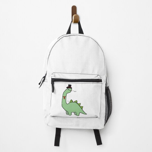 Item preview, Cute brontosaurus with a Top hat designed and sold by Monkeyshab.