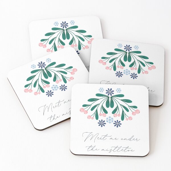 Item preview, Under the Mistletoe Christmas designed and sold by Wendy Bazuta.