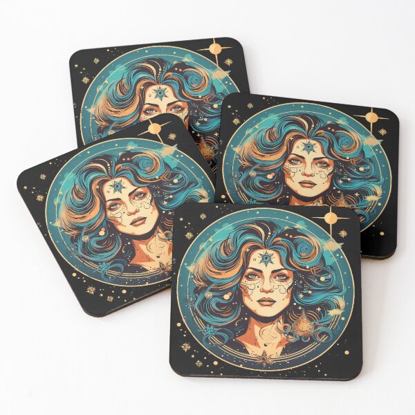 Item preview, Virgo Astrology Sign Beautiful Woman designed and sold by Isabella Martinez.
