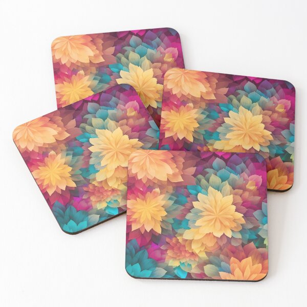 Item preview, pretty and symmetrical petals kaleidoscope pattern designed and sold by Omarupattern51.
