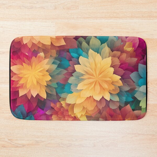 Item preview, pretty and symmetrical petals kaleidoscope pattern designed and sold by Omarupattern51.