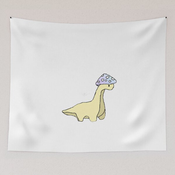 Item preview, Cute TyeDye Mushroom Dinosaur designed and sold by Monkeyshab.