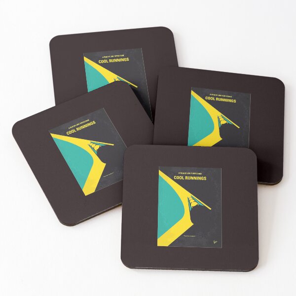Item preview, Copy of No538 COOL RUNNINGS Minimal Movie Poster designed and sold by BeatriceArnold.
