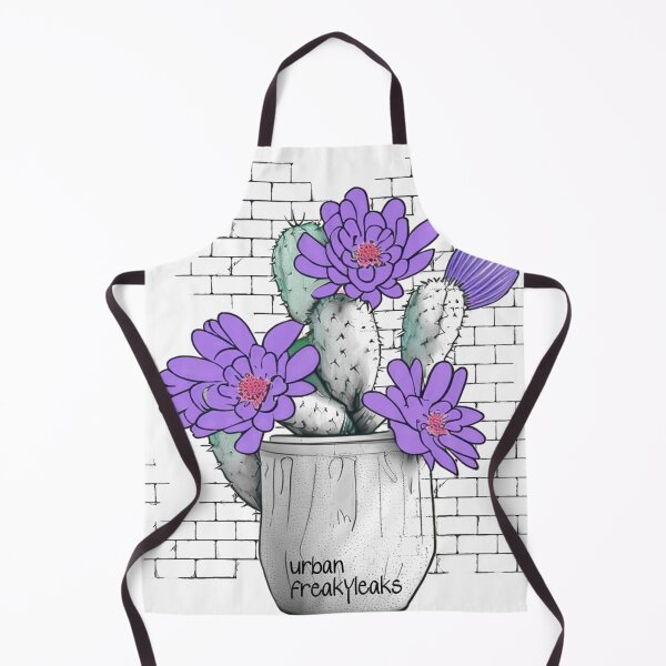 Item preview, CACTUS WITH LILAC FLOWERS designed and sold by inarausch2023.