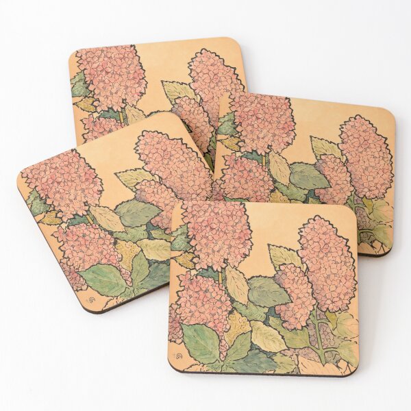 Item preview, Gisbert Combaz, Hortensias designed and sold by NouveauEra.