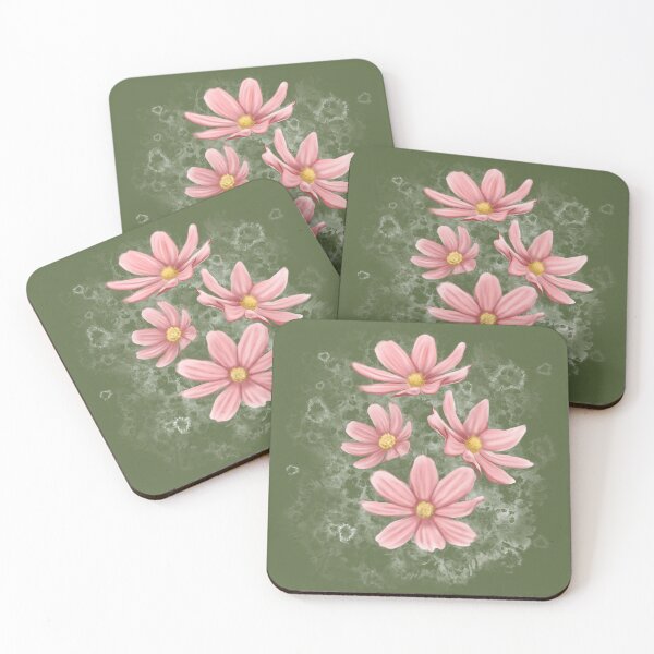 Item preview, Cosmos flowers lovers designed and sold by Mendvk.