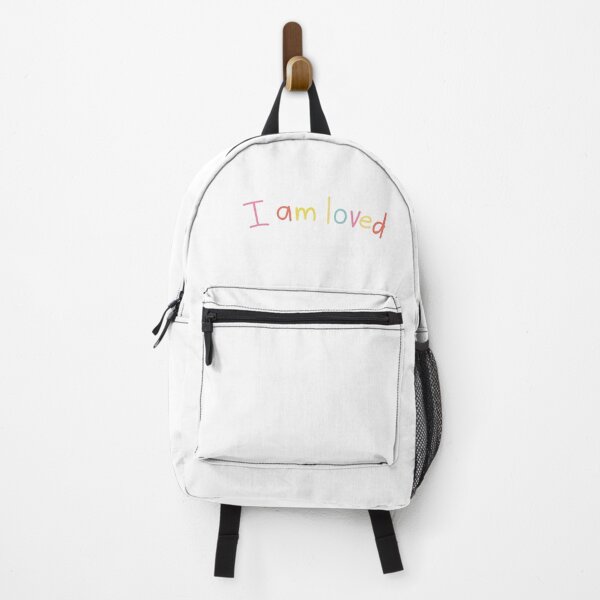Item preview, i am loved tshirt black and white quote tshirt designed and sold by Mindlimes.