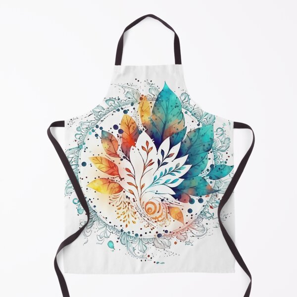 Item preview, Boho watercolors wall art deco, floral mandala designed and sold by VeronicArt85.