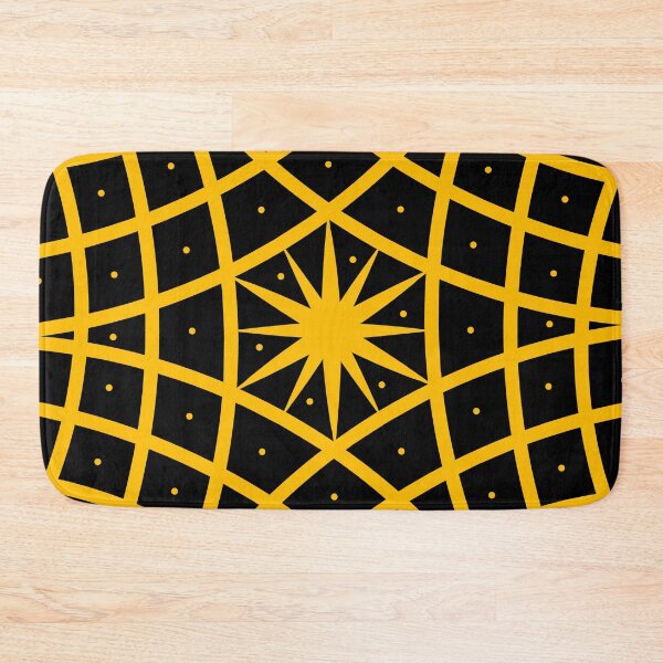 Item preview, Yellow line check designed and sold by Vibrantstroke.