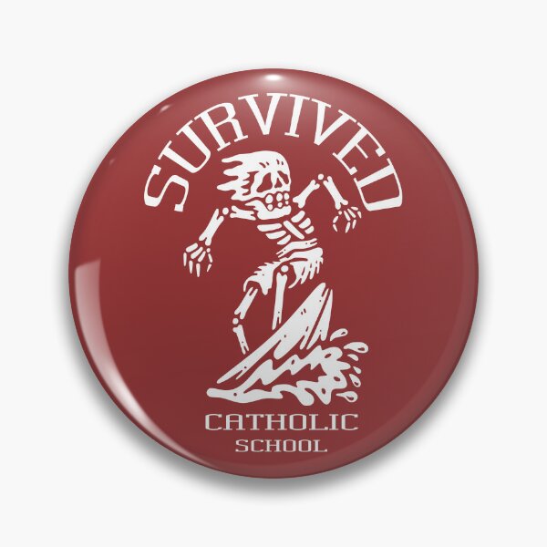Item preview, I Survived Catholic School designed and sold by DesignUneed.