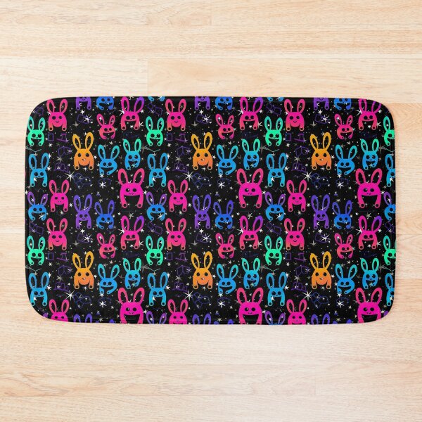 Item preview, Neon Bunnies in Space designed and sold by MyBunnyverse.