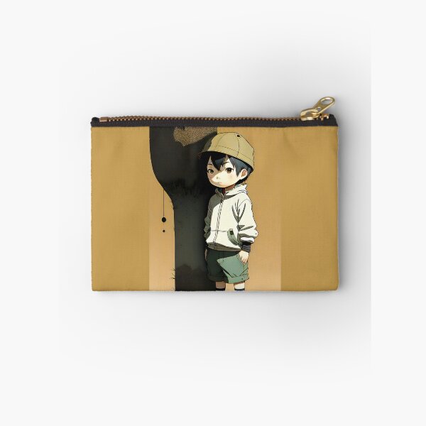 Item preview, Anime with little boy wearing hoodie standing by a tree designed and sold by JustStraight.