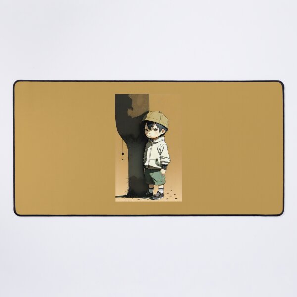 Item preview, Anime with little boy wearing hoodie standing by a tree designed and sold by JustStraight.