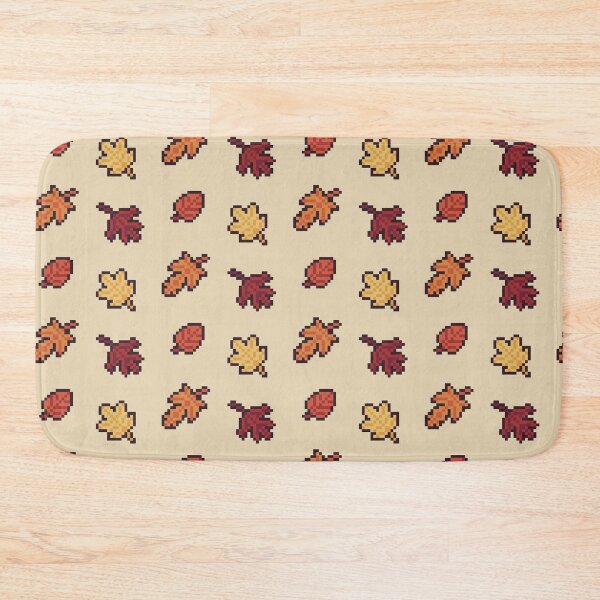 Item preview, Fall Leaves Pixel Art Pattern designed and sold by NightTree.
