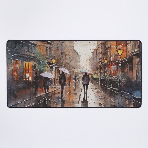Item preview, Umbrellas in the Mist designed and sold by CastleBySea.