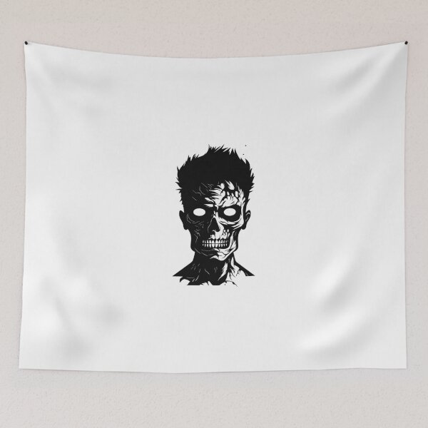 Item preview, Zombie black and white design designed and sold by Tomioka-Art.