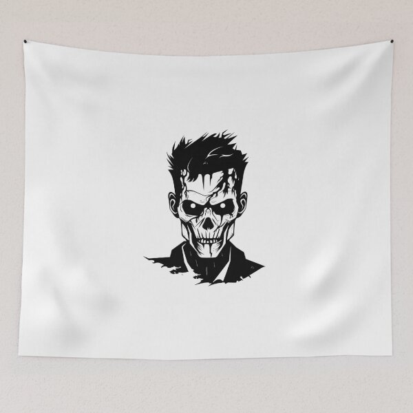 Item preview, Zombie black and white design designed and sold by Tomioka-Art.