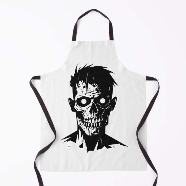 Item preview, Zombie black and white design designed and sold by Tomioka-Art.