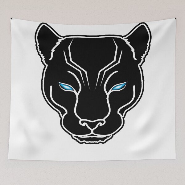 Item preview, Black Panther Face designed and sold by HEARTBEATS.