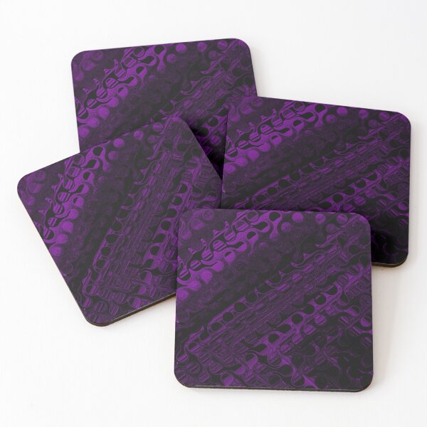 Item preview, Purple Black circular Geometric designed and sold by mwebba2005.